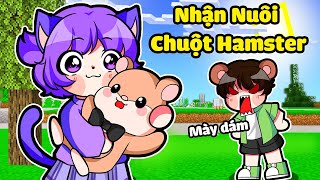 MÈO NABEE NUÔI BÉ CHUỘT HAMSTER SIÊU CUTE VÀ CUỘC ĐỤNG ĐỘ VỚI CHUỘT SẦU RIÊNG TRONG MINECRAFT 🤣😅