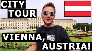 VIENNA Walking Tour! (Schönbrunn Palace + City Hall + Hofburg + Opera)