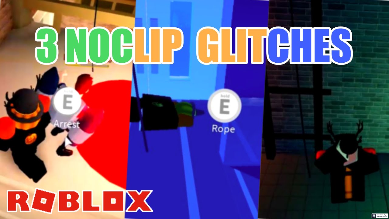noclip roblox glitch