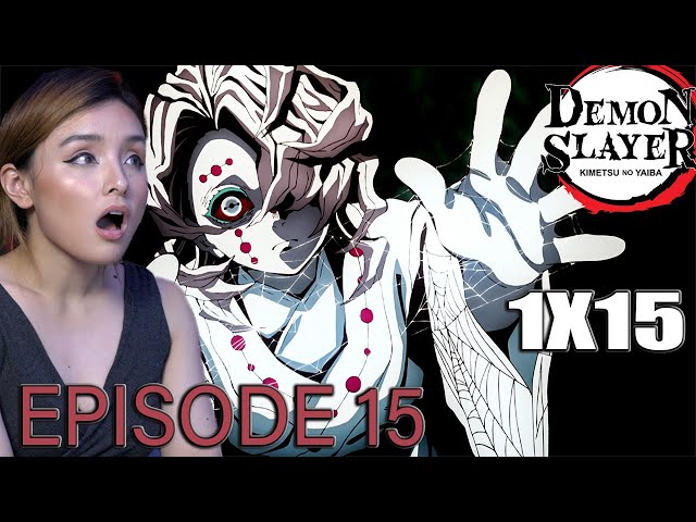 Demon Slayer Season 1 Episode 15 Mount Natagumo Reaction