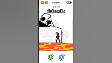 Draw Challenge: Save Stickman Level 89 Gameplay #shorts #youtubeshorts #gamingshorts #aigamingyt