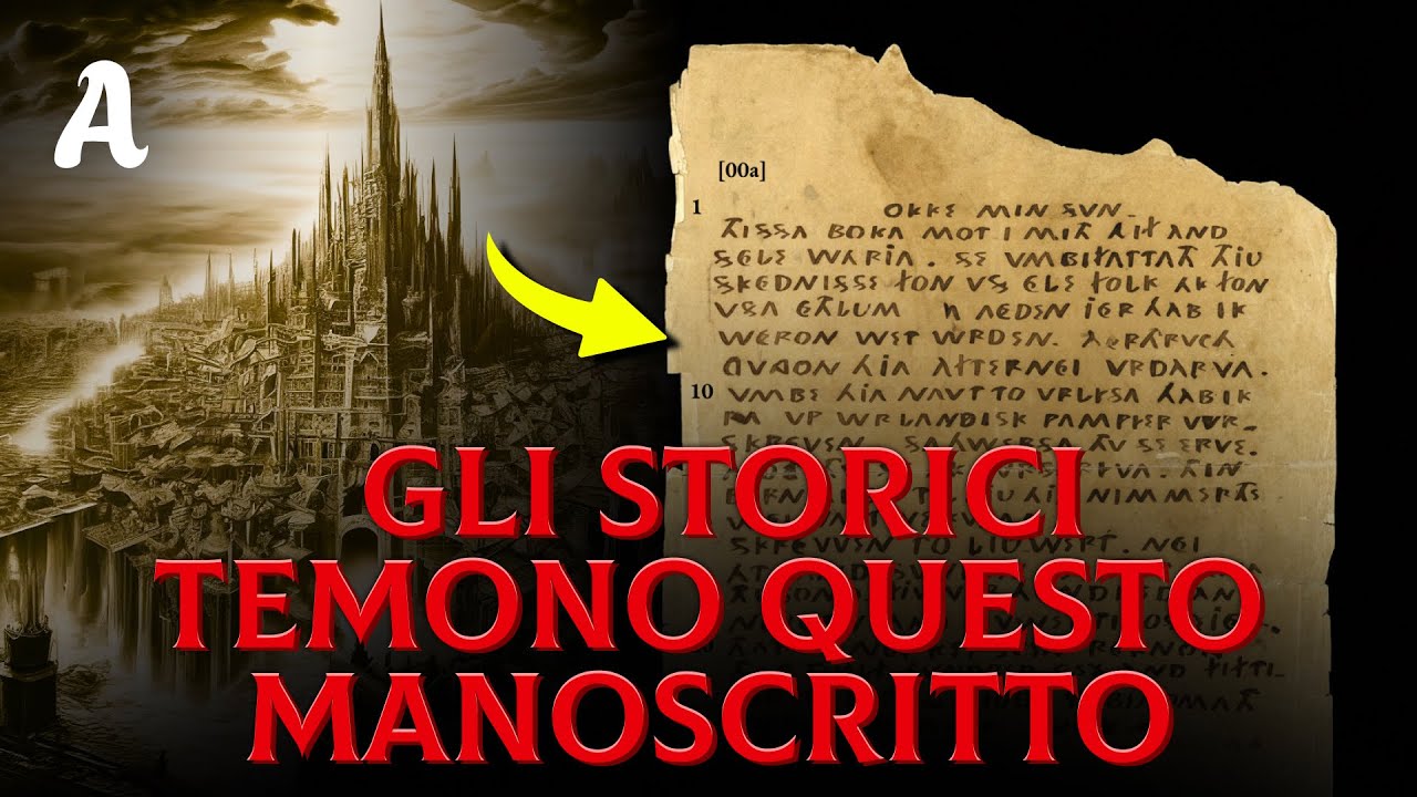 Questo Manoscritto Spezza Tutta la Storia. Prova di una Supercivilizzazione Perduta