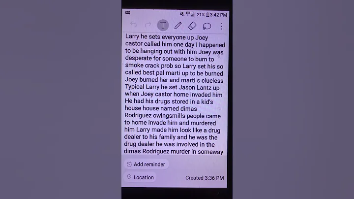 Larry Marti Joey castor truth