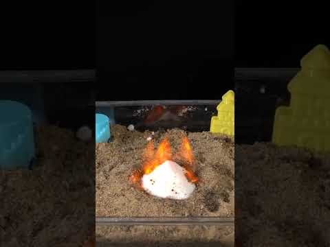 تجربة الثعبان الناري تجربة كيمياء