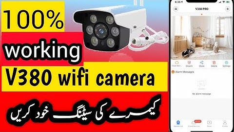 wifi camera v380 online configuration      V380pro online