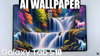 How To Generate Custom AI Wallpaper On Samsung Galaxy Tab S10 / S10 Ultra screenshot 2