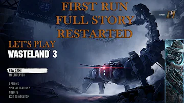 Wasteland 3 Restarted Custom's Ranger Diff. Let's do better first run. Blind (ish) PT 6