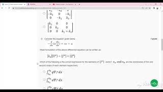 💥WEEK 5💥BASICS OF FINITE ELEMENT ANALYSIS- I ASSIGNMENT SOLUTION💥💥