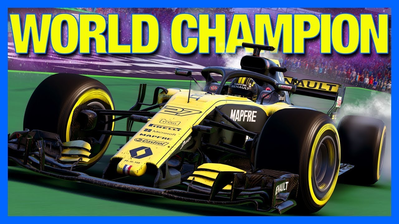 F1 2018 Career Mode : WORLD CHAMPION!! (Part 20)