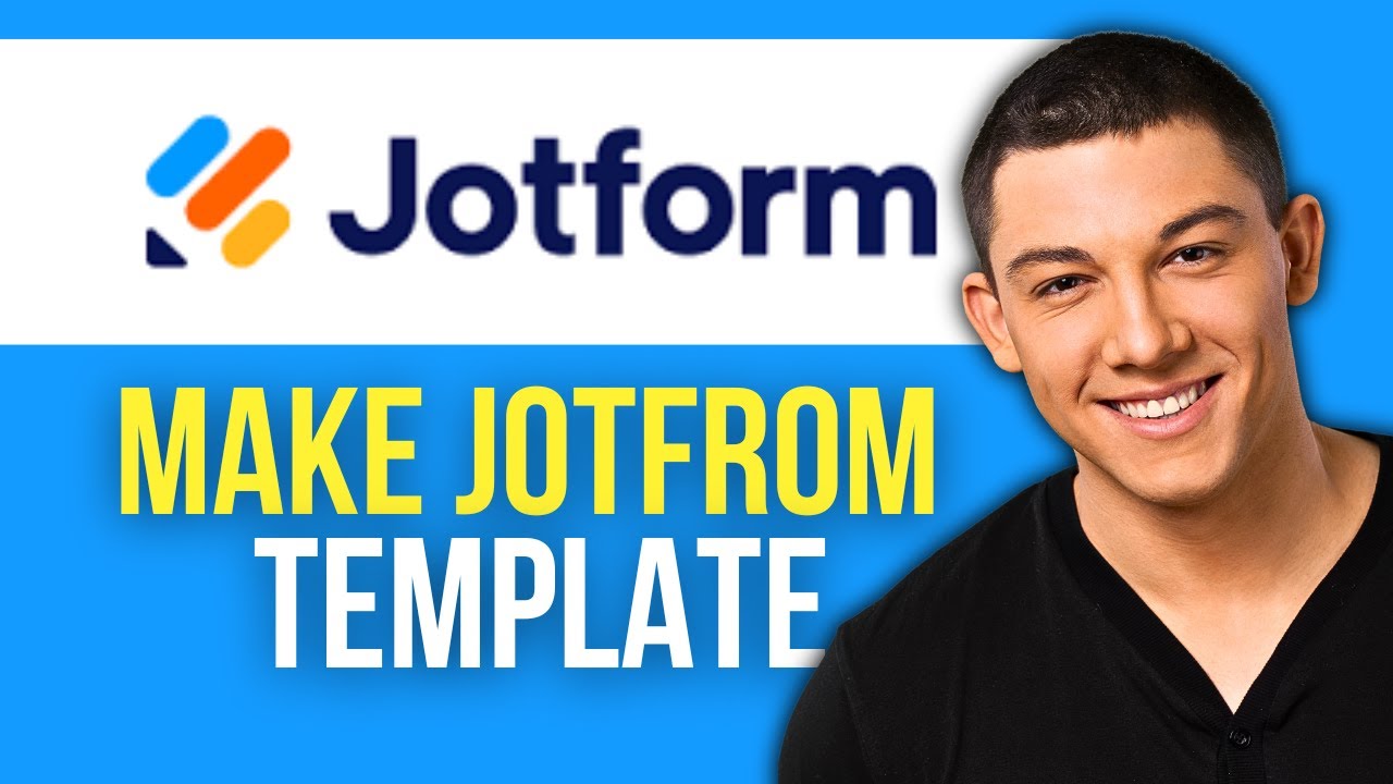 How to Make Jotform Template - YouTube