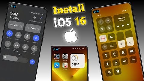 🔥How To Install iOS 16 Any Android Phone || i phone 14 Pro Max || #iphone #Android (#rahul)