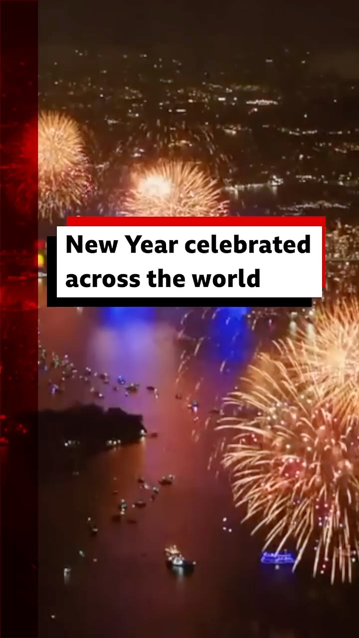 New Year celebrated across the world. #NYE #2025 #BBCNews