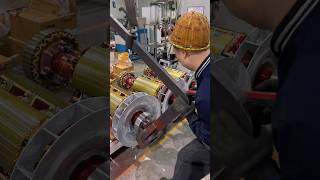 The production process of brushless generator #generator