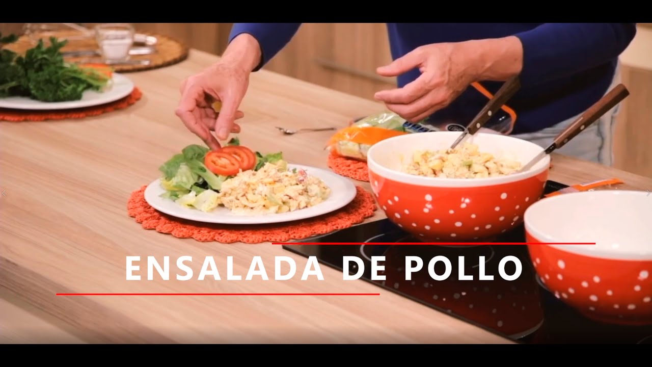 Ensalada de pollo