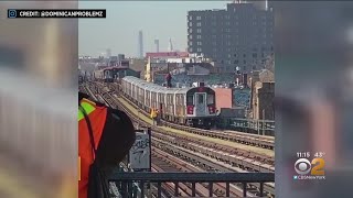 Suspects Caught On Camera Surfing On 7 Train