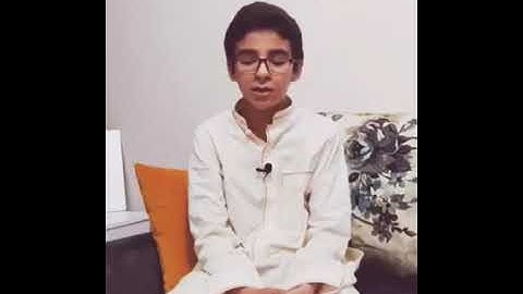 تلاوة خاشعة للطفل يحيى صدقي