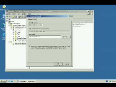 YouTube - Windows Server 2003 - DNS Server Configuration