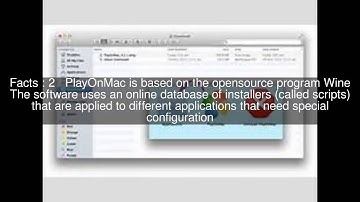 PlayOnMac Top  #6 Facts