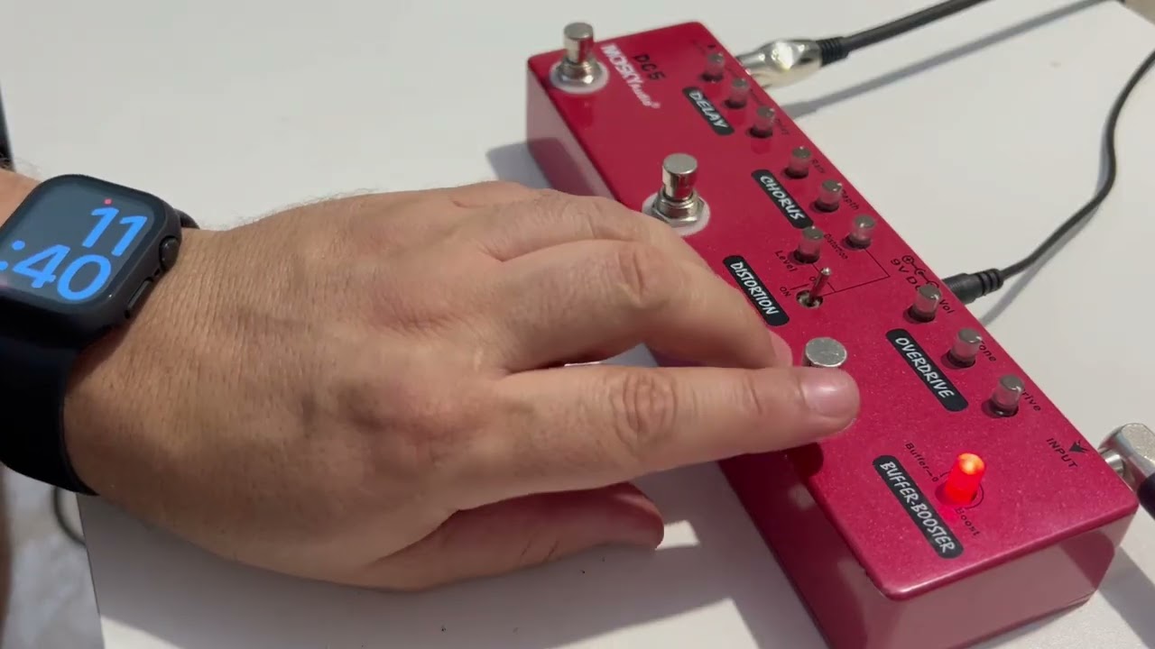 MOSKY Audio DC5 マルチエフェクター 本体 Mosky DC5 Multi-Plate – Review, Features, and Audio Quality - YouTube