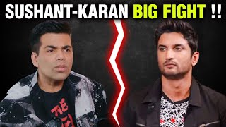 Karan Johar And Sushant Singh Rajput UGLY FIGHT During Drive Movie Shoot | Throwback