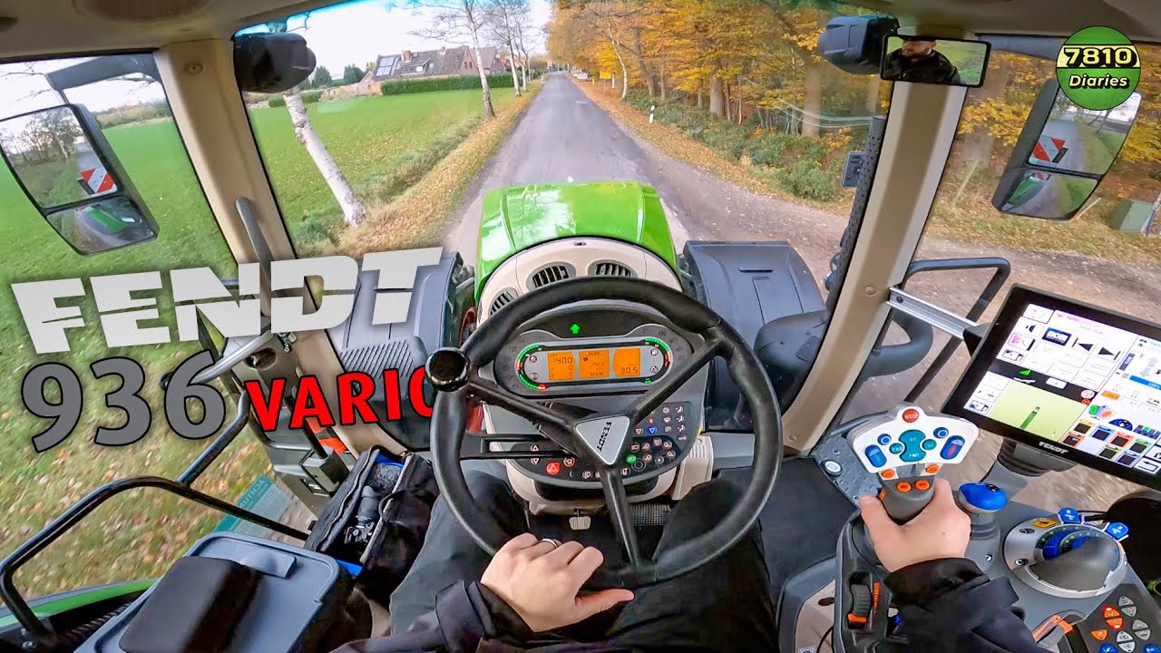 Let's Drive FENDT 936 Vario Gen6 😬, 50 km/h bei 1000 U/min