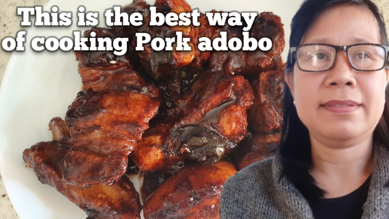 This is the best way of cooking Pork adobo 