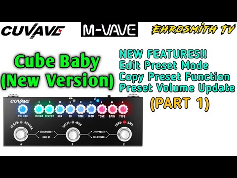 Cuvave - Cube Baby - MFX, Rechargeable , USB Audio, Cab IR. Bluetooth  Receiver