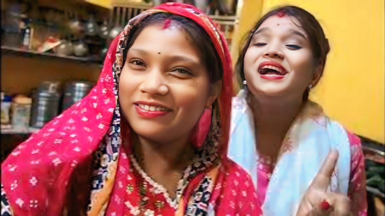 रानी दीदी और सारिका दीदी और मिल के क्या स्पेशल बनाये है 🤔