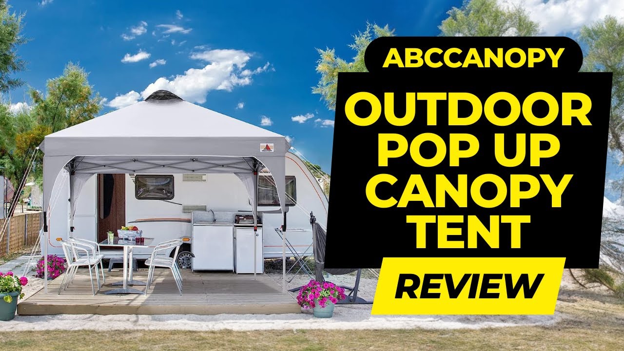 ABCCANOPY Outdoor Pop up Canopy Tent Review