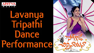 Lavanya Tripathi Dance Performance at Soggade Chinni Nayana Audio Launch || Aditya Movies