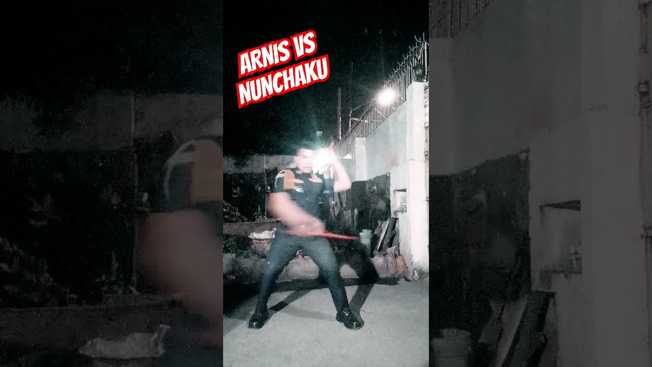 Arnis vs nunchaku strike. 