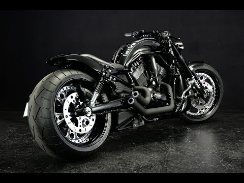 ⭐️ Harley Davidson V Rod muscle Custom Bike by Bad Land from Japan 2