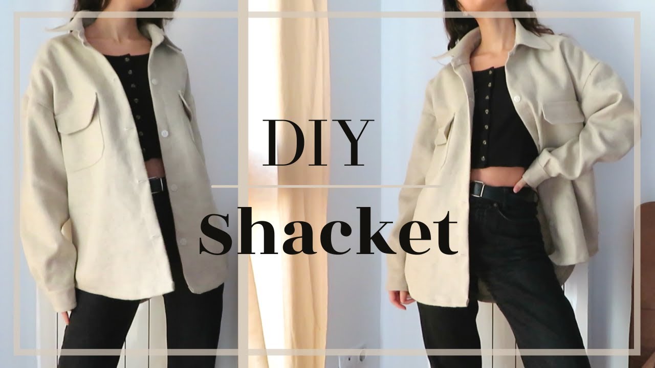 How To Sew A Shacket (Shirt/Jacket) | Part 1 - YouTube