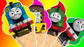 Thomas And Friends Learn Colors Finger Family Nursery Toy Train