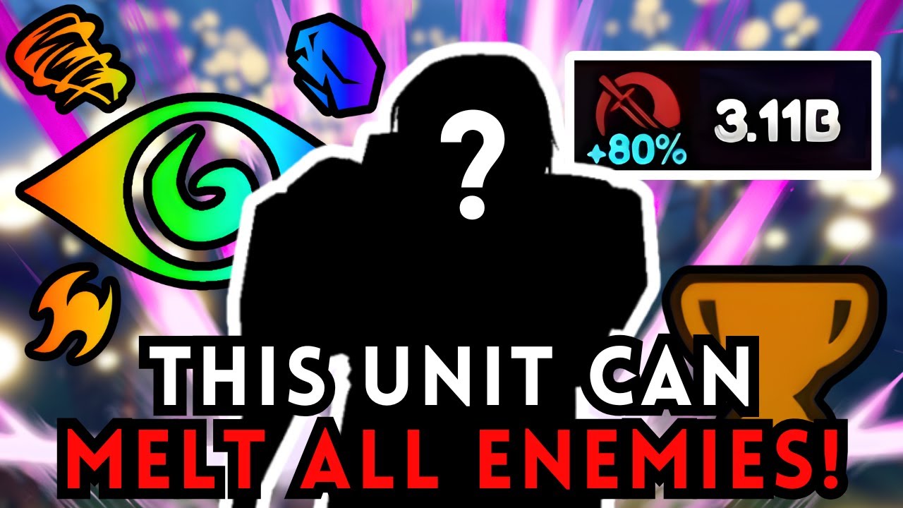 This *BROKEN* New UNIT Can MELT ENEMIES HP!! 👑 | Anime Last Stand