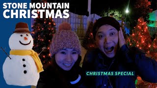 Christmas drone show! | Stone Mountain Christmas at Stone Mountain Georgia 2022