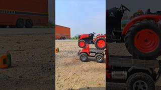 Unboxing sonalika Tractor Trolley &amp; Farm Mahindra tractor model Testing Review #sonalika #tractor