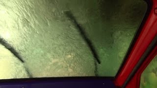 You can experience torrential rain like never before.