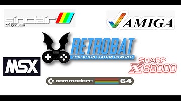 5TB Masters Build Part 5: Retrobat, Computer Emulation, Spectrum, Amiga, C64, MSX and Sharp 68000