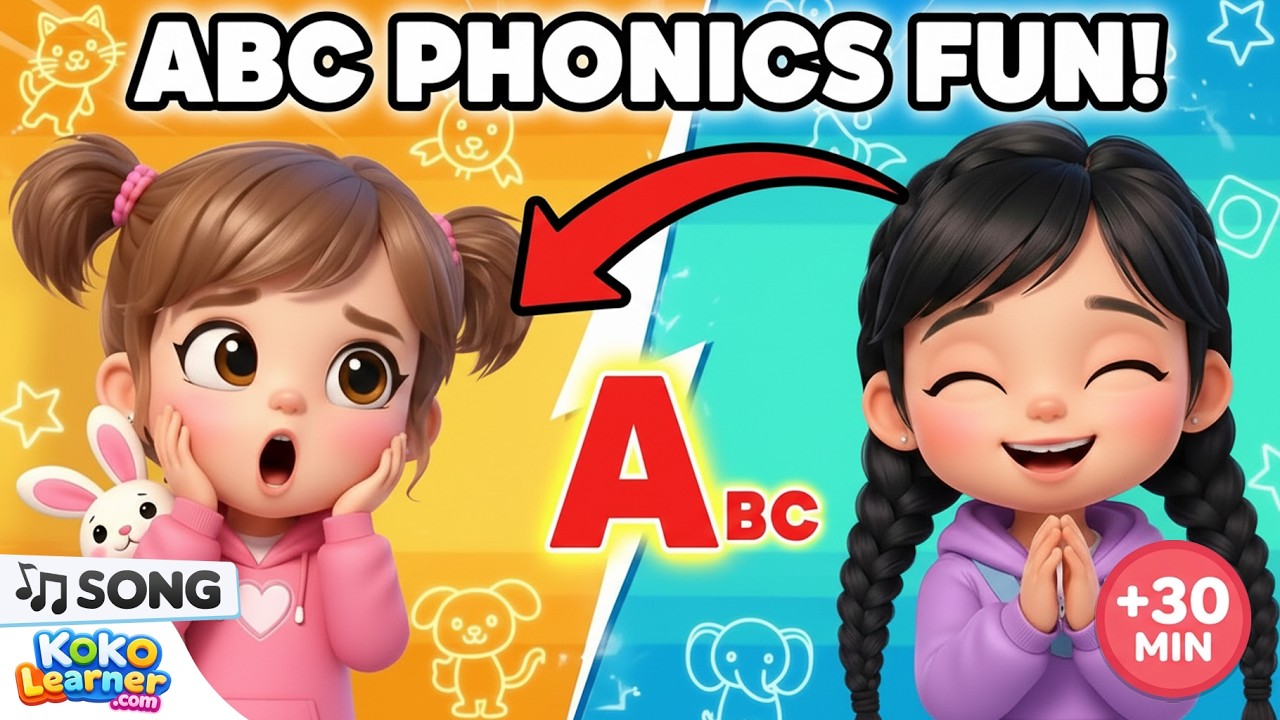 ABC Phonics Song for Kids – Learn Alphabet Sounds A to Z | Fun ...