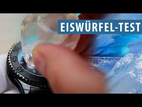 EISTEST: Was passiert wenn ich einen Eiswürfel auf eine Uhr lege?