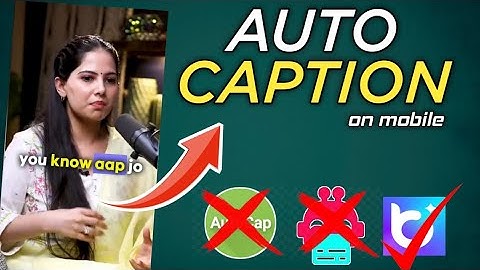 😱Best Automatic Subtitle & Caption Free Mobile App | Blink App Automatic Caption #tutorial