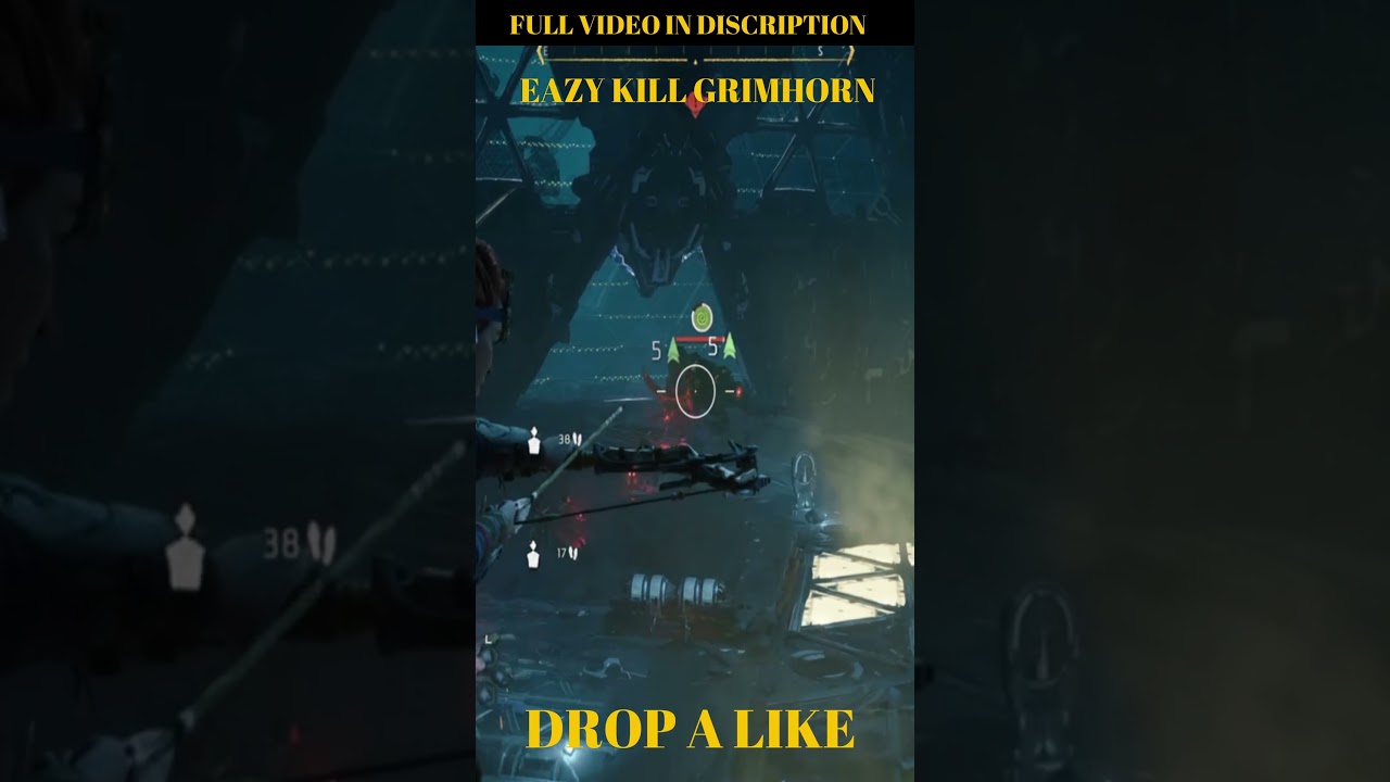 Eazy Way To Kill Grimhorn In The Dying Lands| Horizon Forbidden West PS4