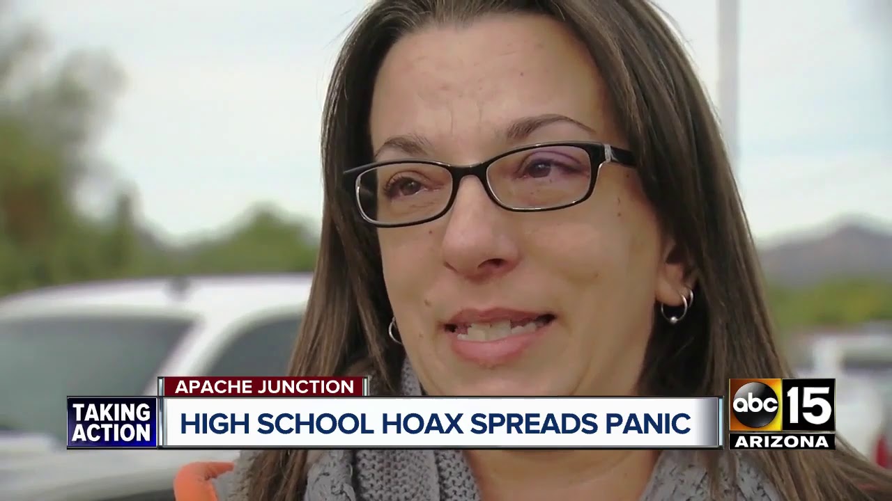 School threat hoax spreads panic at Apache Junction High School