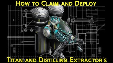 Warframe - How to Claim and Deploy Extractor