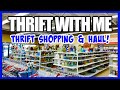 THRIFT WITH ME + THRIFT HAUL! I FINALLY FOUND ONE ** Thrift Store Shopping for Home Decor & Vintage