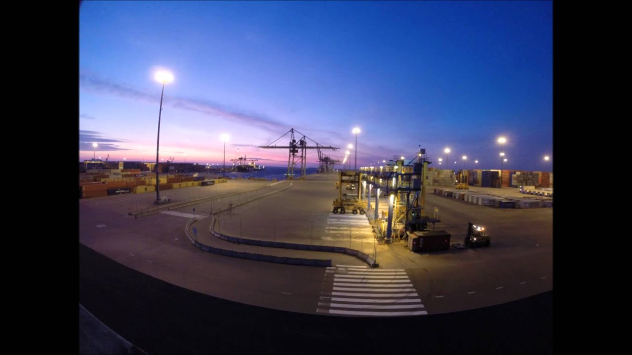 Port of Mussalo time lapse