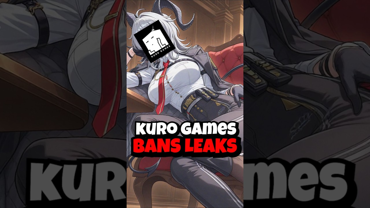 KURO JUST SHUT DOWN THE LEAKERS HARD #zani  #wuwa #wutheringwaves  #gachashorts