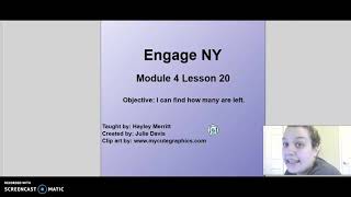 Kindergarten EngageNY Math - Module 4 Lesson 20 Solve take from with result unknown expressions