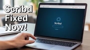How To Fix Scribd Not Loading | Fix Scribd Document Error (Solved) - Step by Step
